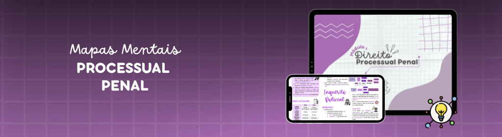 Banner superior do produto. Segue a descrição do conteúdo: Direito Processual Penal (Módulo I)
Produto 100% DIGITAL! Você receberá um material em PDF.
Tópicos esquematizados e ilustrados para melhor compreensão.
Material direcionado para revisões.
Este material possui 24 páginas de conteúdo. 
SUMÁRIO:
Princípios do Direito Processual Penal
Disposições Preliminares
Lei Processual Penal no Tempo e no Espaço
Juiz das Garantias
Notitia Criminis
Inquérito Policial
Ação Penal
Da Competência
Das Provas
Das Prisões
Prisão em Flagrante
Prisão Preventiva
Prisão Domiciliar
Prisão Temporária
Das Citações e Intimações
JECRIM (lei n°9.099/95)
Acordo de Não Persecução Penal