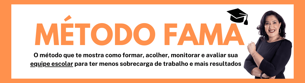 Banner superior do produto. Segue a descrição do conteúdo: Em uma plataforma exclusiva, você irá passar por uma jornada de descoberta sobre como formar, acolher, monitorar e avaliar a sua equipe escolar

Você irá aprender:
 Como alinhar a equipe mesmo que que ela seja difícil de trabalhar.
Como usar a legislação da hora de trabalhar com a equipe.
 Como distribuir as funções dos profissionais para você sair da sobrecarga.
Importância de construir uma imagem profissional.
 Como delegar de maneira assertiva sem precisar refazer o trabalho.
 Como trabalhar as Formações dos Profissionais para que acabar com os problemas corriqueiros.
 Como escolher o tipo de reunião que vai te trazer mais resultados.
 Formas para melhorar a comunicação com a equipe para não haver "desinformação".
 Direto ao ponto ( + de 30 vídeos com orientações práticas e rápidas sobre situações cotidianas)
+ de 100 modelos de textos/documentos/sugestões para usar com a Equipe de Trabalho para otimizar o seu tempo na gestão.