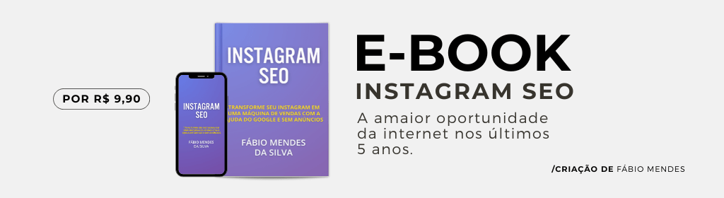 Banner superior do produto. Segue a descrição do conteúdo: O Que Aconteceu em 10 de Julho de 2025?

A partir desta data, o Instagram passou por uma mudança estrutural gigantesca:

ANTES:
? Conteúdo fi cava "preso" na rede social
? Alcance limitado aos seguidores e algoritmo
? Dependência total do engajamento interno 6
A revolução que vai mudar para sempre como você atrai clientes online

DEPOIS:
? Posts são indexados pelo Google, Bing e ChatGPT
? Conteúdo pode ser encontrado por bilhões de pessoas
? Legendas funcionam como artigos de blog
? Perfis viram micro-sites pesquisáveis

Neste e-book você vai conhecer como é possível utilizar essa mudança para destacar seu negócio na internet e colocá-lo na frente de seus concorrentes.
