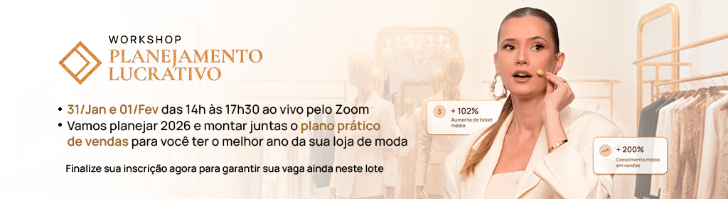 Banner superior do produto. Segue a descrição do conteúdo: Em dois dias, vamos montar juntas o seu plano prático de vendas com datas, estratégias e tudo o que você precisa bater recordes de vendas na sua loja.