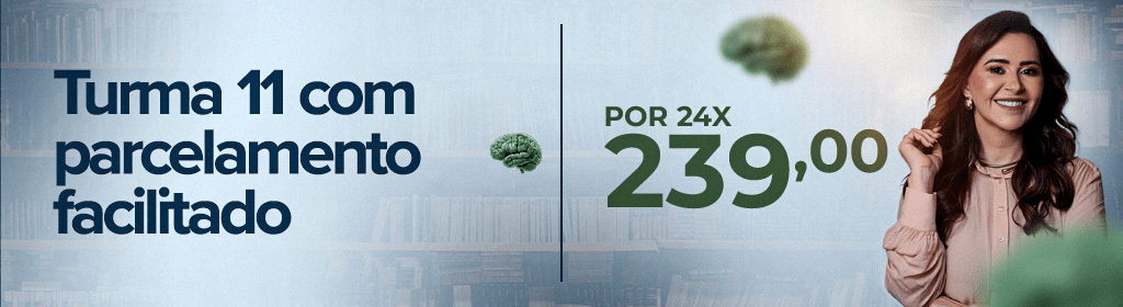 Banner superior do produto. Segue a descrição do conteúdo: ** Descubra as ferramentas para entender a mente humana, superar bloqueios emocionais e ajudar outras pessoas a fazerem o mesmo.

** A Psicanálise é uma das áreas mais valiosas do saber humano. Mesmo que você não tenha intenção de clinicar, você aprenderá e se desenvolver através do melhor e mais completo curso de Psicanálise Clínica do Brasil. Todo esse conhecimento te ajudará a compreender os fenômenos comportamentais e as relações humanas.

** O curso possui um total de 13 módulos que possuem toda a teoria, procedimentos práticos, tópicos avançados até a entrega do Trabalho de Conclusão de Curso.

** Você terá acesso a uma formação completa em Psicanálise Clínica com aulas atualizadas, suporte para o aluno e materiais auxiliares.