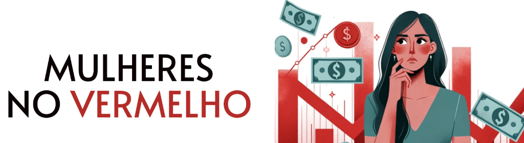 Banner superior do produto. Segue a descrição do conteúdo: Bem-vinda ao Curso "Mulheres no Vermelho": Sua Jornada Rumo à Liberdade Financeira Começa Aqui!

Descubra o caminho para sair das dívidas e construir uma vida financeira saudável e próspera com "Mulheres no Vermelho". Este curso é mais do que apenas uma série de aulas pela internet; é um movimento em direção à autonomia financeira e ao empoderamento. Projetado exclusivamente para mulheres que enfrentam desafios financeiros e buscam não apenas sair do vermelho, mas também prosperar em suas vidas pessoais e profissionais.

O que você vai aprender:

- Entenda seu dinheiro: desvende os mistérios das finanças pessoais através de uma linguagem clara e acessível.

- Rompa barreiras: supere os desafios financeiros únicos enfrentados por nós, mulheres, incluindo vieses comportamentais e a influência social no endividamento.

- Orçamento que funciona: aprenda a criar e manter um orçamento pessoal adaptado à sua realidade, promovendo economia e investimentos inteligentes.

- Estratégias práticas: do controle de gastos à negociação de dívidas, receba ferramentas práticas para melhorar sua saúde financeira.

- Planejamento e ação: Trace metas financeiras realistas e descubra como alcançá-las, abrindo caminho para investimentos que garantam seu futuro.


Por que "Mulheres no Vermelho"?

Criado por uma especialista em finanças pessoais, este curso nasce de uma profunda compreensão dos desafios financeiros específicos enfrentados por mulheres. Nele, você encontrará um conhecimento profundo, mas passado de uma maneira leve e sem termos técnicos, além de estratégias eficazes para ajudá-la a tomar o controle de sua vida financeira.

Transforme sua relação com o dinheiro!
Chega de estresse e ansiedade relacionados a dinheiro. É hora de virar a página e escrever uma nova história financeira para sua vida. "Mulheres no Vermelho" é mais do que um curso; é o primeiro passo em direção à liberdade financeira que você merece.

Junte-se a mim e a dezenas de outras mulheres!
Não perca a oportunidade de transformar a sua vida financeira. Inscreva-se hoje e comece a trilhar o caminho em direção à segurança e ao empoderamento quando se trata de dinheiro.

Espero você do outro lado e vamos juntas ficar milionárias!