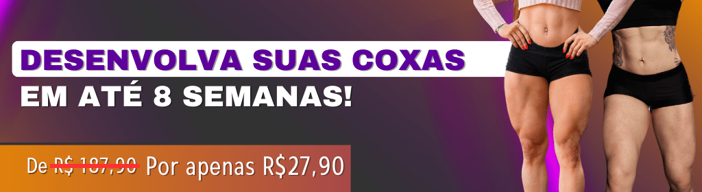 Banner superior do produto. Segue a descrição do conteúdo: Muito prazer, me chamo Matheus Gouveia! 
Diariamente ajudo mulheres a transformar o seu físico e ter um estilo de vida melhor.Você pode ser a próxima! 

A planilha consiste em um planejamento de treino por 2 meses, com total foco em membros inferiores. Suas coxas nunca mais serão as mesmas. Irei resgatar sua auto estima com a minha metodologia de treino, tal qual já foi testada e aprovada por diversas alunas. Agora é a sua vez! 

Treinarei outros músculos? Sim, você treinará semanalmente, tudo bem dividido e organizado para você, no entanto, daremos uma atenção maior nas coxas!

Sou iniciante, essa planilha é para mim? Não, infelizmente não, pois se trata de treinos avançados.

Consigo treinar em casa? Também não, a planilha é aplicada apenas para pessoas que treinam em academias.

Há vídeos demonstrativos dos exercícios? Sim! Além disso, o material conta com vídeos explicativos dos métodos treinos, ex: drop set, bi set, etc.

Chegou a hora de rasgar as fichas de treino genéricas das academias, concorda? 
Vamos ser fora da curva!!

Caso não se agrade, você será reembolsada em até 7 dias.