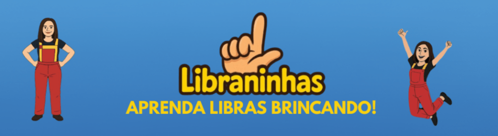 Banner superior do produto. Segue a descrição do conteúdo: Livro de Colorir com o alfabeto em Libras 

Ensine o alfabeto de forma divertida!
Este livro de colorir é perfeito para crianças aprenderem as letras em Libras (Língua Brasileira de Sinais) de forma lúdica e criativa.
Ideal para uso em casa ou em sala de aula.
Cada página traz uma letra com um desenho correspondente para colorir.
Estimula o aprendizado, a inclusão e a coordenação motora.

Aprender Libras nunca foi tão divertido!