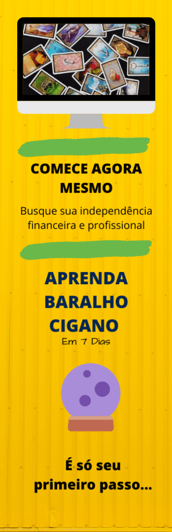 Banner lateral do produto. Segue a descrição do conteúdo: Você poderá se inscrever, SOMENTE HOJE, por R$197,00 (de R$247 por R$197)
Ganhe grátis outro curso, um ebook de simpatias testadas e 1 limpeza coletiva com mesa radiônica