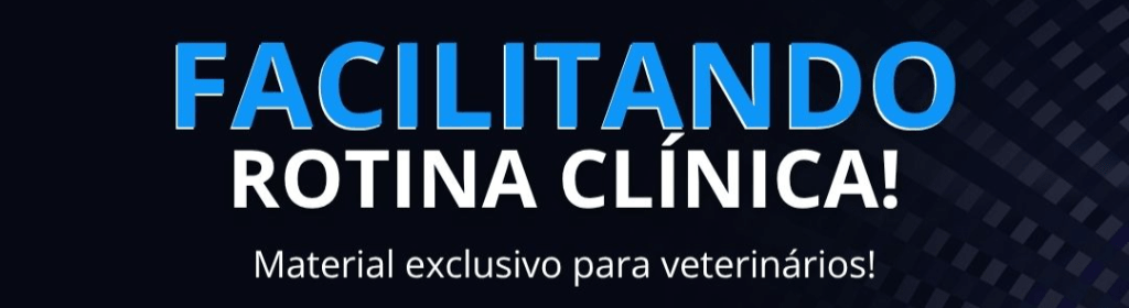 Banner superior do produto. Segue a descrição do conteúdo: O combo Facilitando a Rotina Clínica foi desenvolvido para estudantes e recém-formados que desejam mais segurança e objetividade no dia a dia da clínica veterinária e querem aprender a correlacionar os conteúdos aprendidos durante a graduação. Reunimos conteúdos essenciais sobre emergências, condutas pré-operatórias, cálculos de dose e administração de medicamentos em pequenos animais, com uma abordagem prática, didática e atualizada.

Com linguagem acessível, esquemas visuais e foco na aplicação real, este material é ideal para quem busca confiança nas decisões clínicas e quer revisar os temas mais importantes da rotina com agilidade.

Aprenda com clareza, revise com eficiência e atenda com mais segurança.