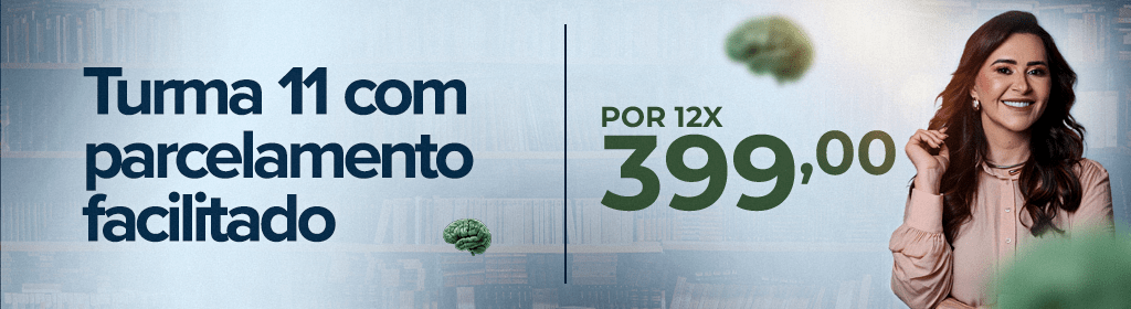 Banner superior do produto. Segue a descrição do conteúdo: ** Descubra as ferramentas para entender a mente humana, superar bloqueios emocionais e ajudar outras pessoas a fazerem o mesmo.

** A Psicanálise é uma das áreas mais valiosas do saber humano. Mesmo que você não tenha intenção de clinicar, você aprenderá e se desenvolver através do melhor e mais completo curso de Psicanálise Clínica do Brasil. Todo esse conhecimento te ajudará a compreender os fenômenos comportamentais e as relações humanas.

** O curso possui um total de 13 módulos que possuem toda a teoria, procedimentos práticos, tópicos avançados até a entrega do Trabalho de Conclusão de Curso.

** Você terá acesso a uma formação completa em Psicanálise Clínica com aulas atualizadas, suporte para o aluno e materiais auxiliares..