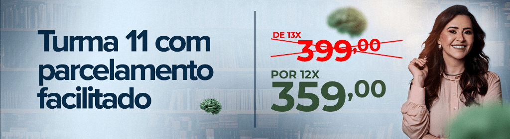 Banner superior do produto. Segue a descrição do conteúdo: ** Descubra as ferramentas para entender a mente humana, superar bloqueios emocionais e ajudar outras pessoas a fazerem o mesmo.

** A Psicanálise é uma das áreas mais valiosas do saber humano. Mesmo que você não tenha intenção de clinicar, você aprenderá e se desenvolver através do melhor e mais completo curso de Psicanálise Clínica do Brasil. Todo esse conhecimento te ajudará a compreender os fenômenos comportamentais e as relações humanas.

** O curso possui um total de 13 módulos que possuem toda a teoria, procedimentos práticos, tópicos avançados até a entrega do Trabalho de Conclusão de Curso.

** Você terá acesso a uma formação completa em Psicanálise Clínica com aulas atualizadas, suporte para o aluno e materiais auxiliares..