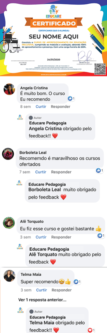 Banner lateral do produto. Segue a descrição do conteúdo: O curso Educação Inclusiva no Ensino Fundamental da Educare Pedagogia é um guia abrangente para capacitar educadores a promoverem ambientes inclusivos. 

Abordamos princípios, estratégias, estudos de caso e recursos para enriquecer a prática pedagógica. 

Prepare-se para uma jornada transformadora em prol da educação inclusiva.