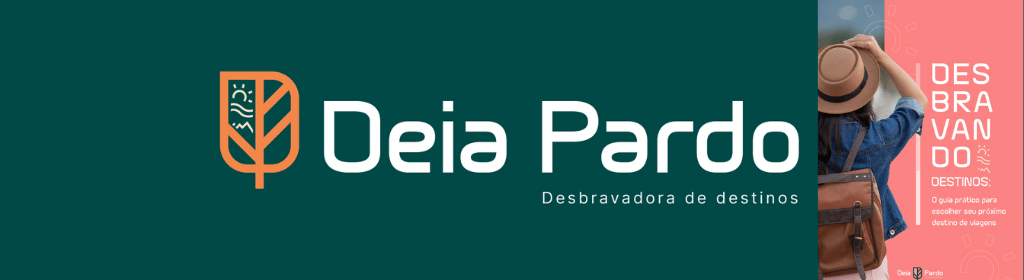 Banner superior do produto. Segue a descrição do conteúdo: Se decidir para onde viajar parece um desafio – tantas opções, tanta indecisão – você não está sozinho. Afinal, como escolher o destino ideal sem perder horas pesquisando ou se frustrar por não encontrar algo que realmente combine com você?
Chegou a solução que você precisa! Meu e-book Desbravando Destinos é um guia prático que vai transformar seu desejo de viajar em ação. Aqui, você vai descobrir como alinhar sua personalidade e estilo de viagem com o destino perfeito, sem estresse e com total clareza.

O Que Você Vai Encontrar Neste E-Book?
Dicas práticas para identificar destinos únicos que têm tudo a ver com você.
Ferramentas exclusivas para analisar o que mais importa na hora de decidir: orçamento, clima, atividades e experiências que fazem seus olhos brilharem.
Orientações claras e diretas que eliminam dúvidas e te ajudam a planejar com mais propósito.

Por Que Você Precisa Desse E-Book?
Porque decidir o destino é o primeiro passo de qualquer viagem. E quando essa decisão é feita de forma consciente, todo o resto flui com mais facilidade – desde o planejamento até as memórias que você vai levar para sempre.

Benefícios Exclusivos:
Escolha sem dúvidas: nunca mais fique preso entre “para onde ir” e “o que fazer”.
Viaje com propósito: descubra lugares que realmente se conectam com o que você ama.
Economize tempo e energia: com um passo a passo direto ao ponto, sem enrolações.
