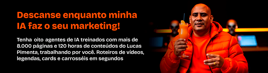 Banner superior do produto. Segue a descrição do conteúdo: Oito agentes de inteligência artificial, cada um com uma função específica, treinados com mais de 8.000 páginas de conteúdo autoral: livros, artigos, bastidores de campanhas e transcrições de aulas da Escola dos Políticos.

Eles foram programados para falar sua língua, pensar com estratégia e entregar resultado.
Você não está contratando um software. Está colocando sete cérebros treinados no que funciona na política real para trabalhar por você — 24h por dia, sem férias, sem erro, sem vaidade.

OS 8 AGENTES DO ROBÔ MARQUETEIRO POLÍTICO

1. Scriptus
Cria roteiros curtos e impactantes para vídeos políticos — no formato ideal para viralizar no Instagram, TikTok e Reels. Da dor ao CTA, tudo na medida.

2. Captionia
Gera descrições completas para cards e carrosséis com copy estratégica, texto atrativo e linguagem persuasiva. É a voz certa para sua imagem.

3. Legendator
Escreve legendas otimizadas para redes sociais, com ganchos fortes, storytelling e CTA afiado. Prontas para engajar e converter.

4. Postador
Entrega ideias de posts e pautas para campanhas e mandatos — baseadas nas dores do eleitor, nos gatilhos certos e nas estratégias mais atuais.

5. Duvideitor
Responde dúvidas estratégicas sobre campanhas, comunicação e marketing político. Um consultor 24h no seu bolso.

6. Respondex
Escreve respostas afiadas, empáticas e estratégicas para comentários, directs e mensagens do público nas redes sociais. Humaniza sem enrolar.

7. Estrategix
Cria planejamentos políticos completos com posicionamento, narrativa, SWOT, identidade, tom de voz, canais e plano de ação. Pronto para usar.

8. Crisis Manager
Atua como consultor de gerenciamento de crises políticas e de imagem. Responde a ataques, críticas, fake news, gafes ou escândalos com mensagens rápidas, afiadas e estratégicas.
