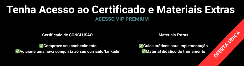 Banner superior do produto. Segue a descrição do conteúdo: Material para Download do Curso de Gestão Ágil:
- Slides com todo os exemplos apresentados na aula
- Certificado de Participação