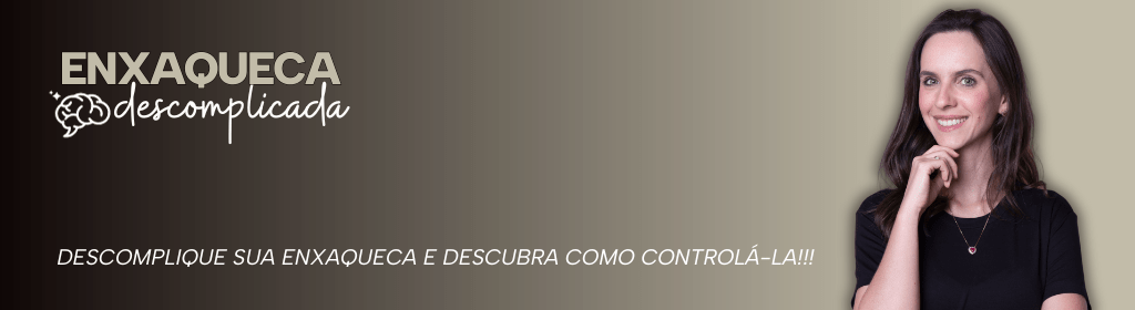Banner superior do produto. Segue a descrição do conteúdo: No curso Enxaqueca Descomplicada a Dra. Priscila Papassidero irá te mostrar os 8 pilares para controlar a enxaqueca.
São 9 módulos abordando sobre:
- O que é a enxaqueca?
- Os gatilhos da Enxaqueca
- Os 8 pilares da Enxaqueca
- Hidratação
- Enxaqueca e Alimentação
- Dor, Sono, Memória e ansiedade
- Atividade física, Hormônios e risco de AVC
- Suplementos Alimentares
- Os perigos do excesso de medicamentos