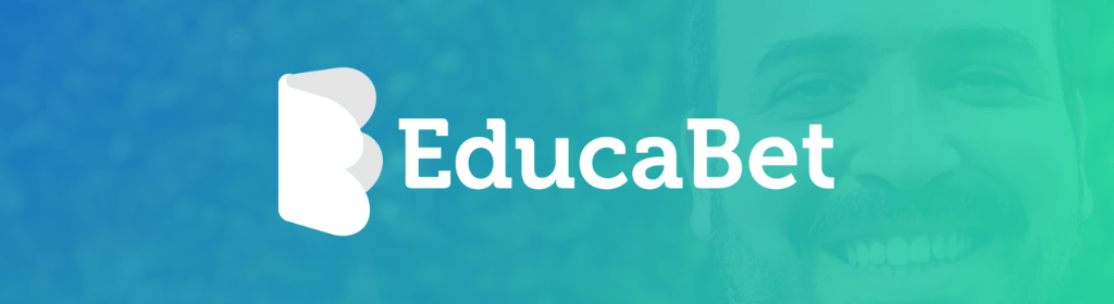 Banner superior do produto. Segue a descrição do conteúdo: O Método EducaBet é um processo de aprendizagem, dividido em 5 etapas, onde você aprende o passo a passo para construção de um método de valor, único e próprio, nas apostas esportivas.