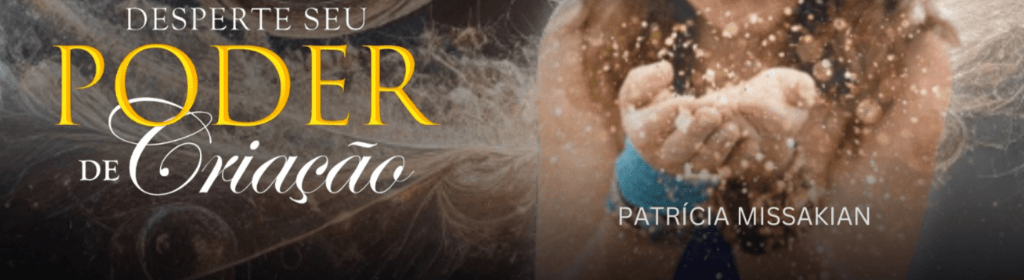 Banner superior do produto. Segue a descrição do conteúdo: Você já se perguntou por que algumas pessoas parecem alcançar grandes feitos enquanto outras ficam presas em uma realidade limitada? A resposta está nas crenças que temos sobre nós mesmos e sobre o que é possível. Mas e se eu te disser que você tem o poder de romper essas barreiras e descobrir um mundo de infinitas possibilidades?

Apresentamos a você o Desperte Seu Poder de Criação utilizando o Método Soul Matrix de Registros Akáshicos - uma técnica poderosa e transformadora que permitirá que você acesse seu potencial máximo, desenvolva uma conexão profunda com sua consciência pura e entre em sintonia com a mentalidade da manifestação e das possibilidades ilimitadas.

Através dessa abordagem revolucionária, você aprenderá a escrever o diário da sua vida a partir de um lugar de poder, liberando bloqueios emocionais e mentais que têm limitado seu crescimento pessoal e profissional. Este é o momento de se desafiar, sair da sua zona de conforto e se abrir para novas perspectivas que irão transformar sua realidade.

Ao embarcar nessa jornada, você descobrirá como desenvolver sua criatividade ao máximo, aprendendo técnicas e estratégias que o ajudarão a alcançar suas metas e objetivos de forma assertiva e inspirada. Não há limites para o que você pode conquistar quando se permite explorar seu verdadeiro potencial.

Garanta sua vaga hoje mesmo e dê o primeiro passo em direção a uma vida de realizações extraordinárias. Não deixe que suas crenças limitantes o impeçam de viver a vida que você sempre sonhou. Abra-se para um novo mundo de possibilidades e liberte-se para voar alto!

Aproveite esta oportunidade única e transformadora. Reserve sua vaga agora e embarque nessa jornada incrível de autodescoberta e expansão.

Seu futuro está esperando por você. Não perca mais tempo!