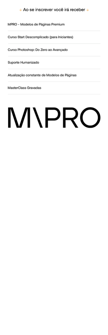 Banner lateral do produto. Segue a descrição do conteúdo: Descomplique a criação de páginas com o ModelsPRO.

Selecione o Modelo de Página Perfeito, Personalize com Facilidade e Lance Seu Produto Digital em Poucas Horas, com a Confiança de uma Estrutura Validada em Diversos Segmentos.

Cada modelo disponível foi cuidadosamente selecionado, testado e validado.

Não se trata apenas de estética. Nossos modelos foram projetados para converter. São criações que já desempenharam um papel crucial em campanhas bem-sucedidas, gerando milhões em vendas e milhares de cadastros.